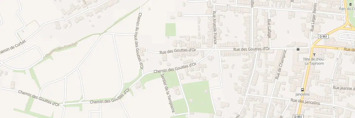 Plan du 55 Rue des Gouttes d’Or à Épernay