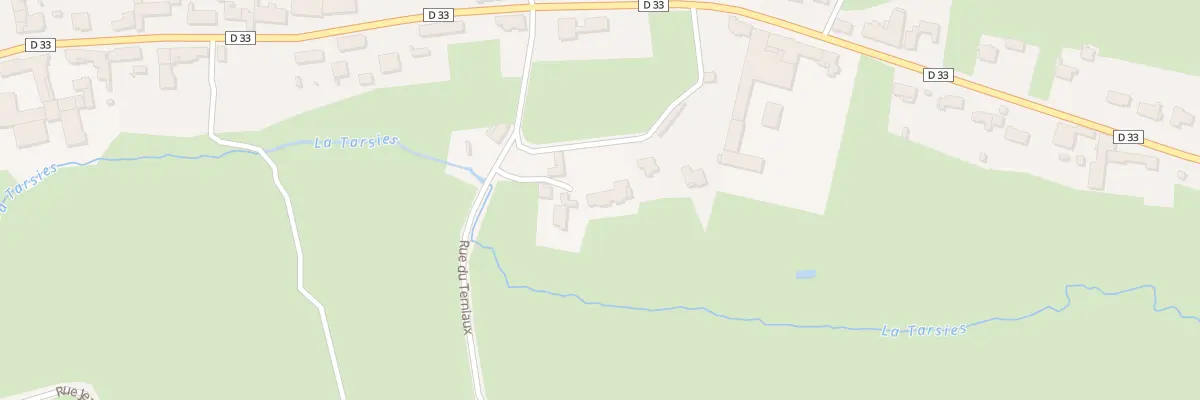 Plan du 18 Che du Terniaux à Dourlers