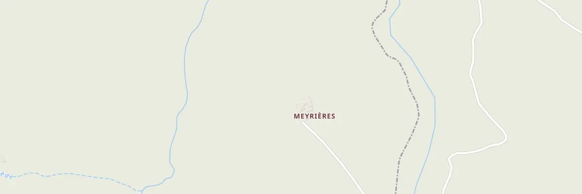 Plan du 5615 Meyrières au Collet-de-Dèze