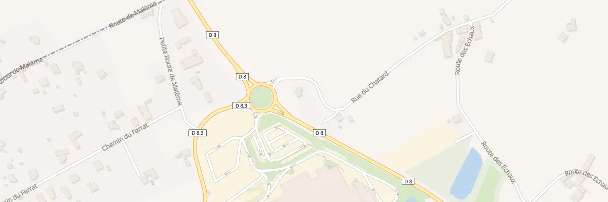 Plan du 14 Rue du Chatard à Saint-Alban-les-Eaux