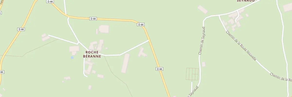 Plan du 307 Rte de St Bonnet Le Courreau à Roche-en-Forez