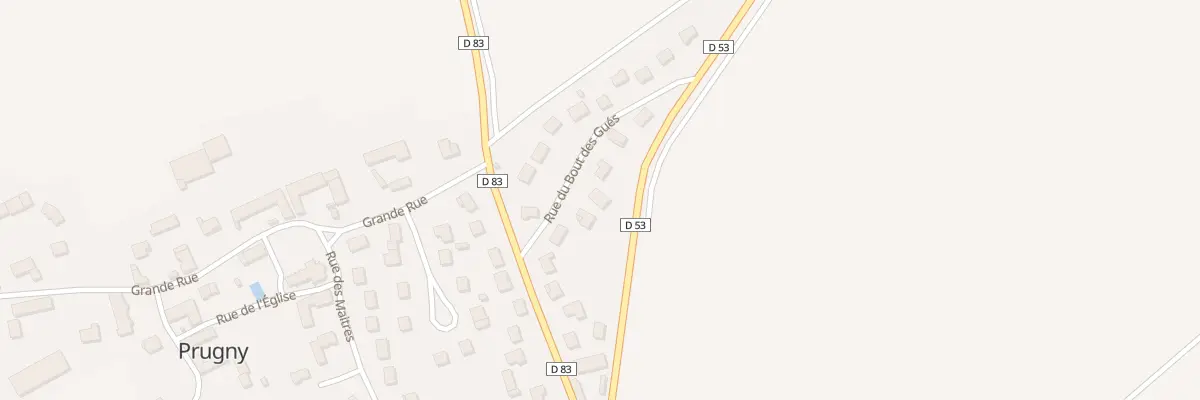 Plan du 6 Rue du Bout des Gués à Prugny