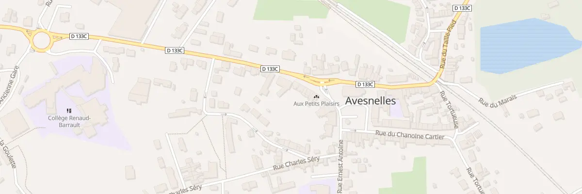 Plan du 23 Rue Léo Lagrange à Avesnelles