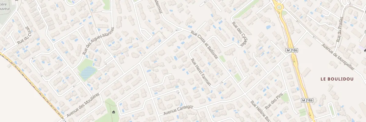 Plan du 21 Rue Henri Farman à Pérols