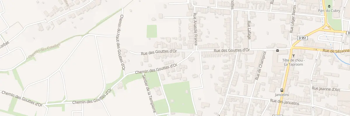 Plan du 41 Rue des Gouttes d’Or à Épernay