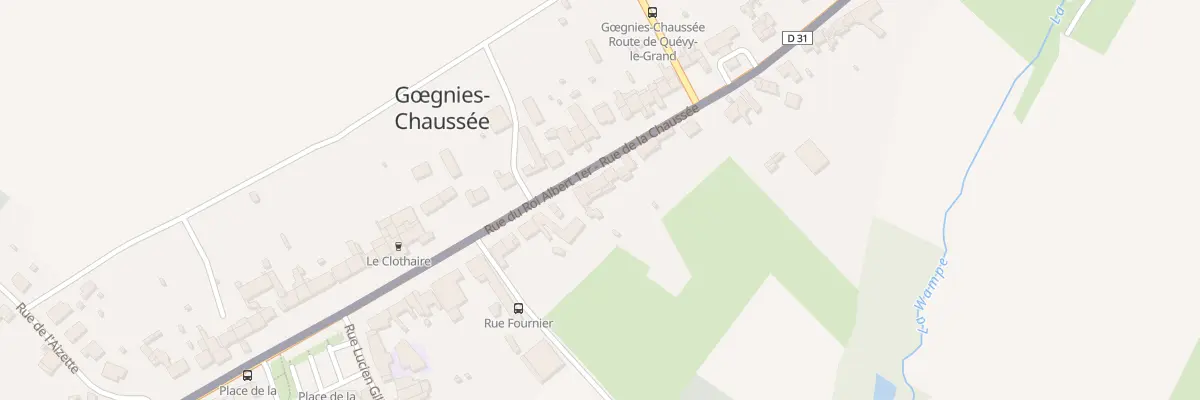 Plan du 12 Rue du Roi Albert 1er à Gognies-Chaussée