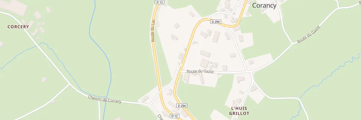 Plan du 34 Rue du Village à Corancy