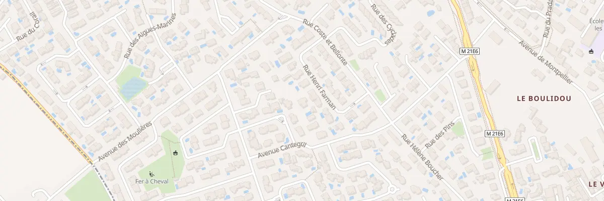 Plan du 15 Rue Henri Farman à Pérols