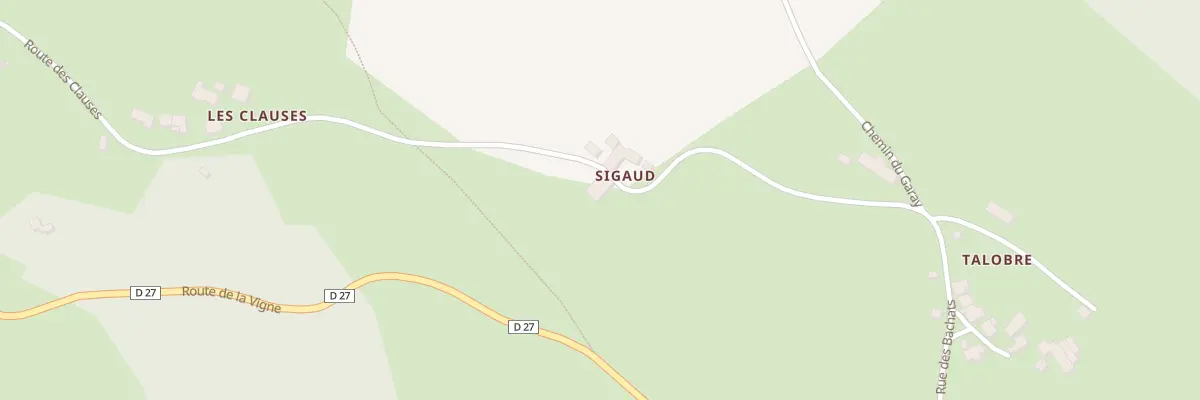 Plan du 5031 Sigaud à Chadron