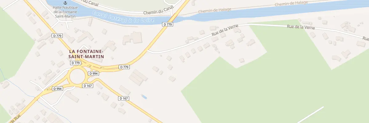 Plan du 10 Rue de la Verne à Molinet