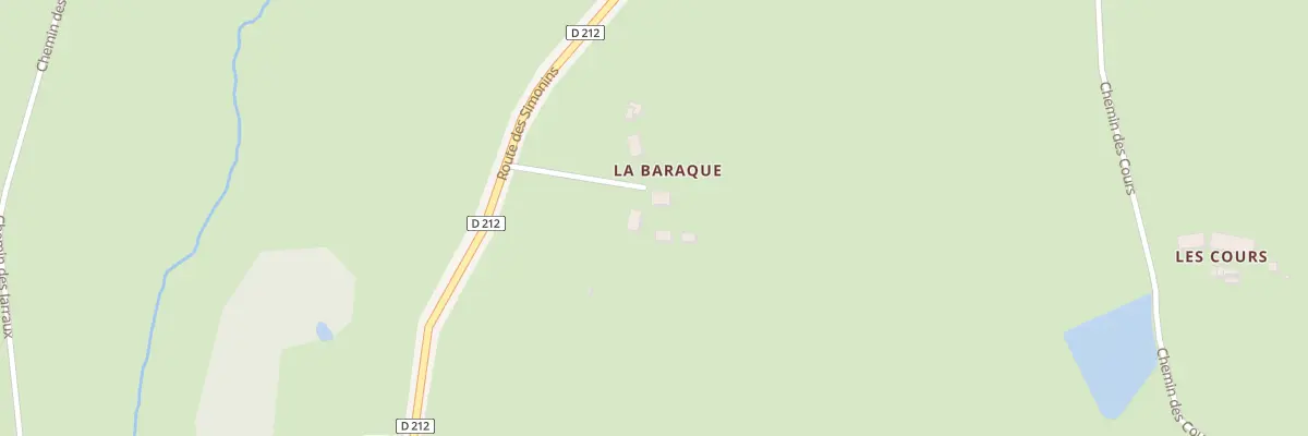 Plan du 5004 La Baraque à Luneau