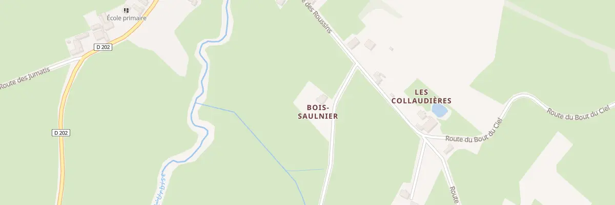Plan du 70 Rte du Bois Gauthier à Céron