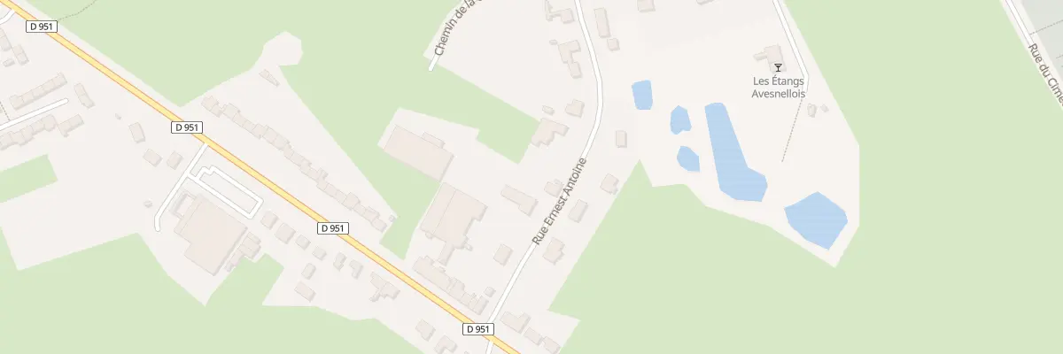 Plan du 28 Rue Ernest Antoine à Avesnelles