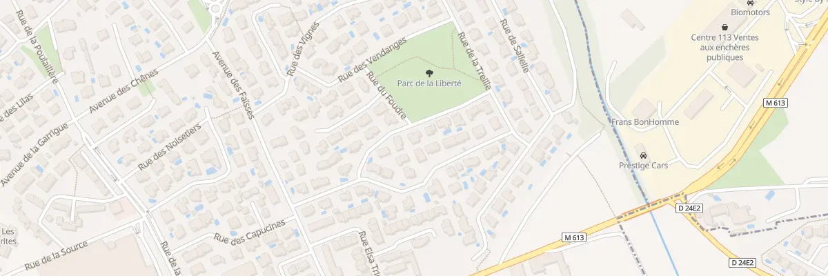 Plan du 8 Rue de la Serpe au Crès