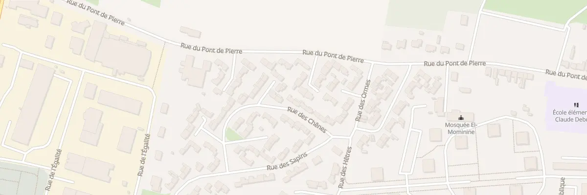 Plan du 14 Rue des Chenes à Artres