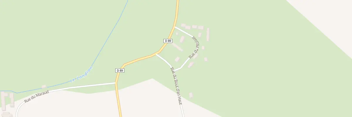 Plan du 5003 Rue du Pitoiset à Davrey