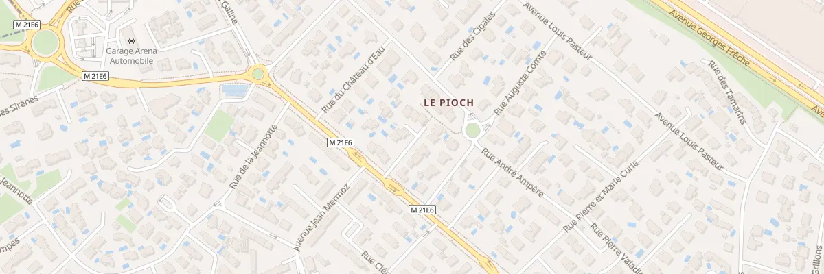 Plan du 38 Av de Montpellier à Pérols