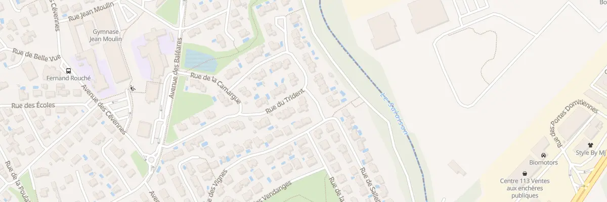 Plan du 53 Rue du Trident au Crès