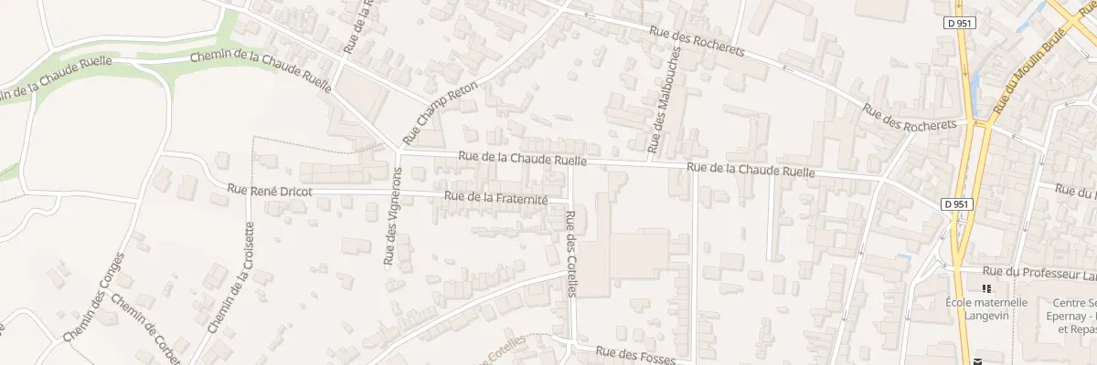 Plan du 4 Rue des Cotelles à Épernay