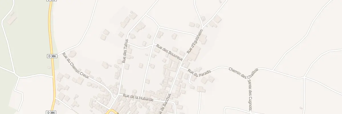Plan du 2031 Rue de Bacchus à Hautvillers
