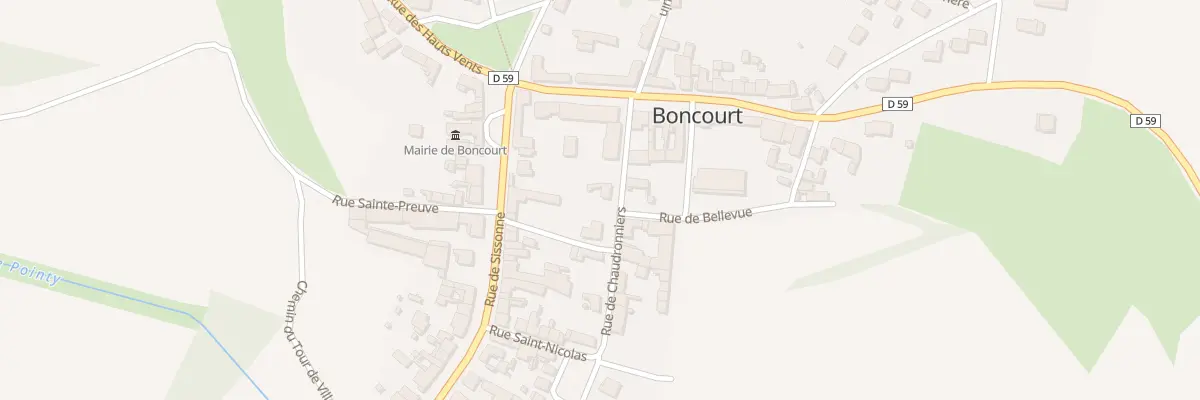 Plan du 4 Rue des Chaudronniers à Boncourt