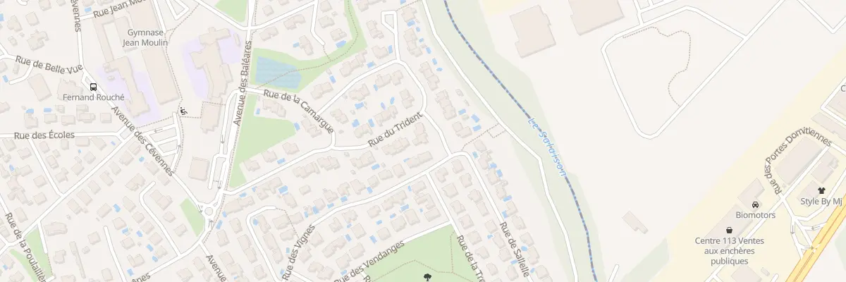 Plan du 51 Rue du Trident au Crès