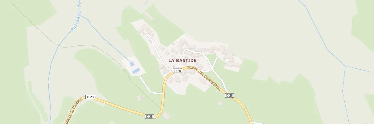 Plan du 9 Rte des Dentellières à Vorey