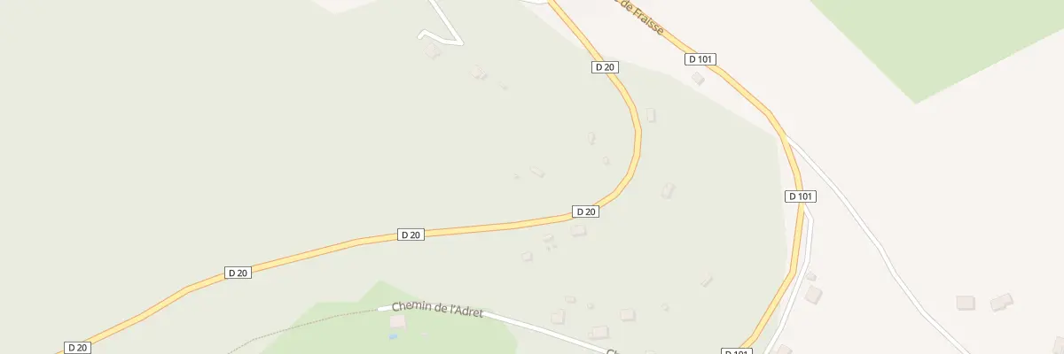 Plan du 390 Rte du Champ de la clé à Saint-Bonnet-le-Courreau