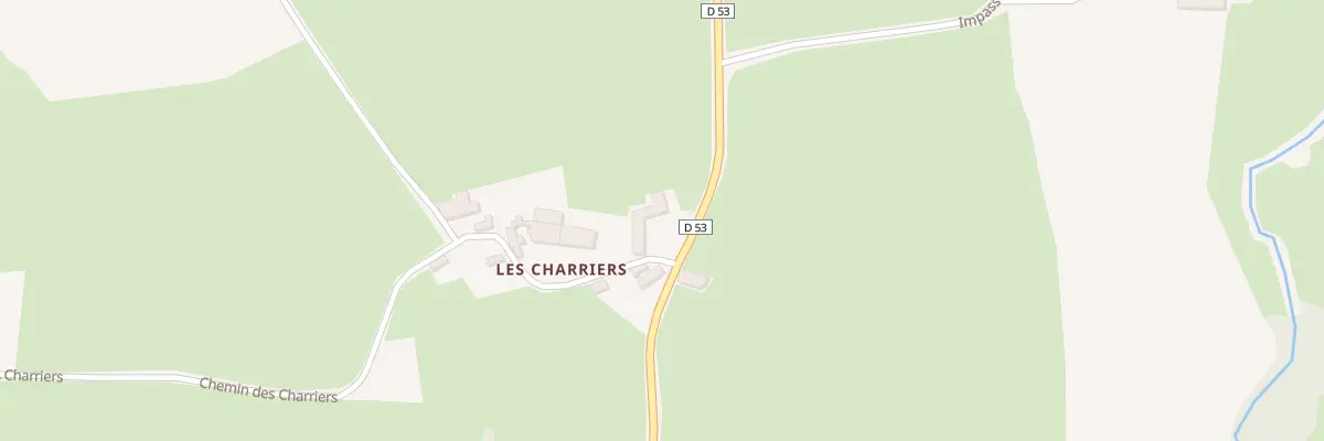 Plan du 10 Che des Charriers à Chenay-le-Châtel