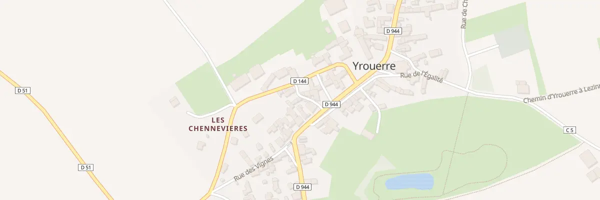 Plan du 9001 Rue des Fourches à Yrouerre