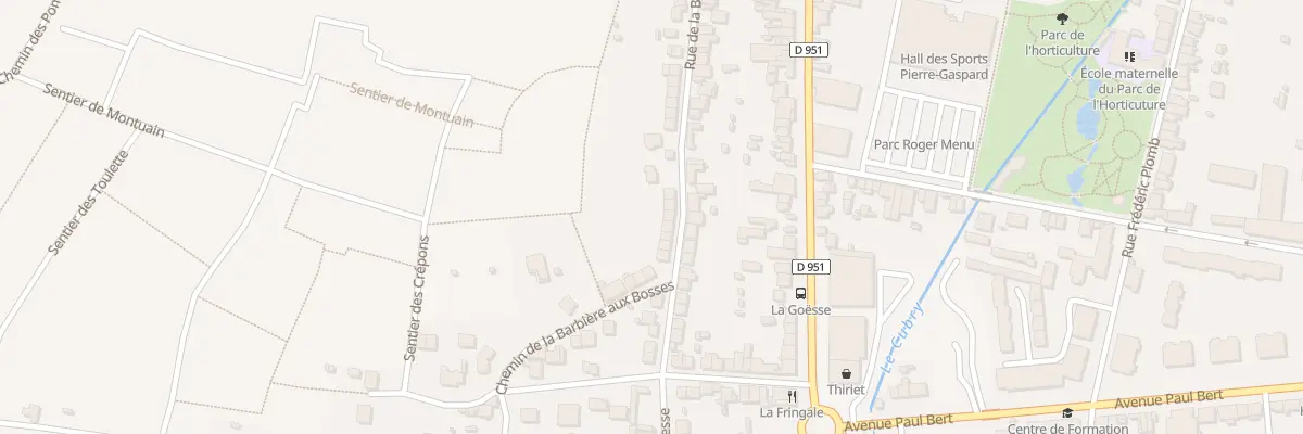 Plan du 38 Rue de la Barbière à Épernay