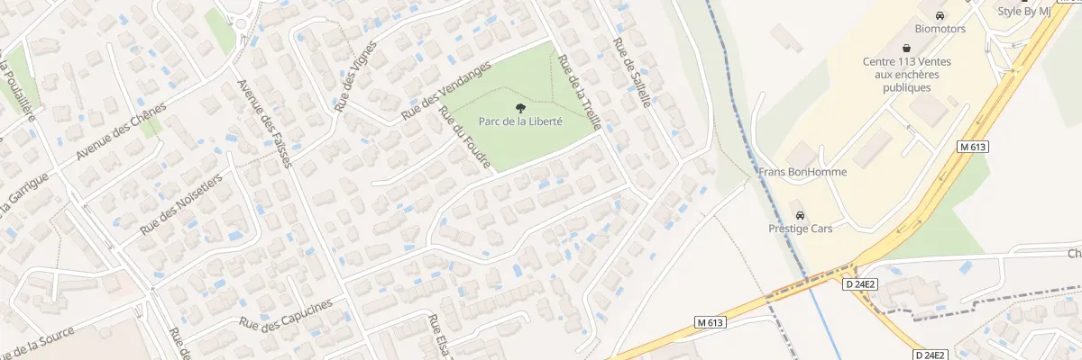Plan du 12 Rue de la Serpe au Crès