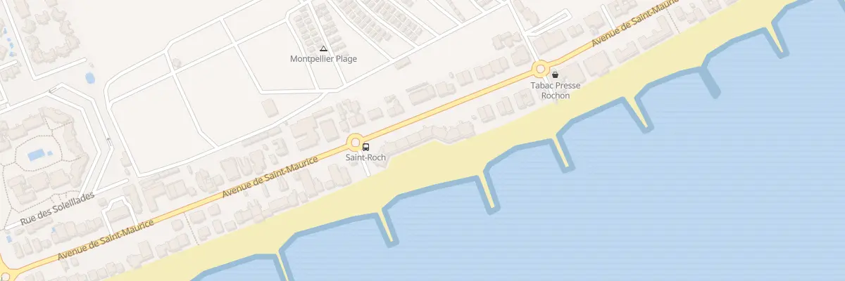 Plan du 84 Av Saint Maurice à Palavas-les-Flots