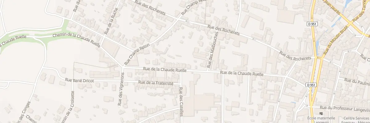 Plan du 30 Rue de la Chaude Ruelle à Épernay