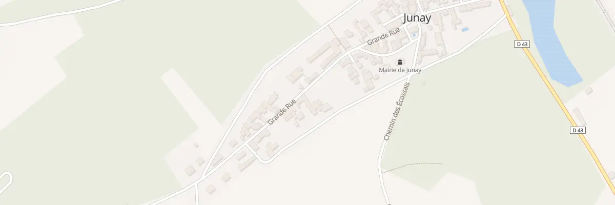 Plan du 25 Grande Rue à Junay