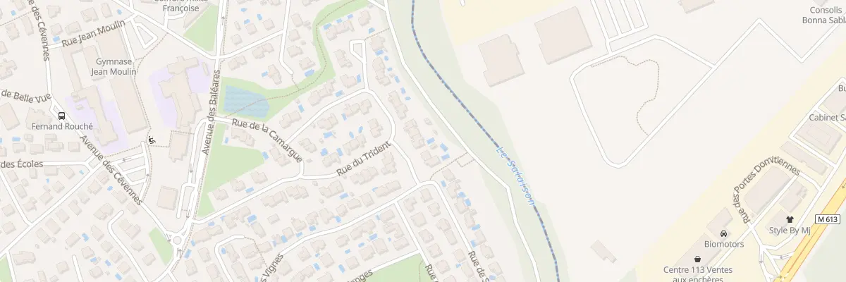 Plan du 41 Rue du Trident au Crès