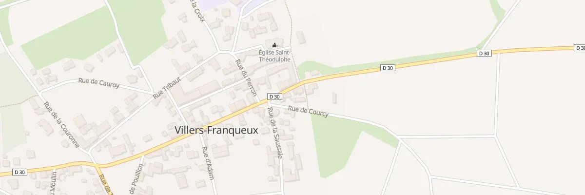Plan du 18 Gr Grande Rue à Villers-Franqueux