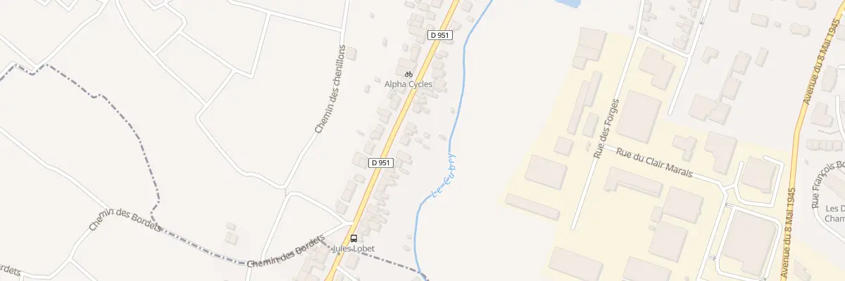 Plan du 45 Av James et Gabriel Lecomte à Épernay