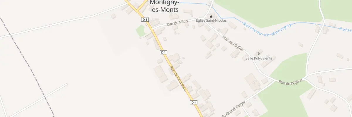 Plan du 5 Rue de l’Armance à Montigny-les-Monts