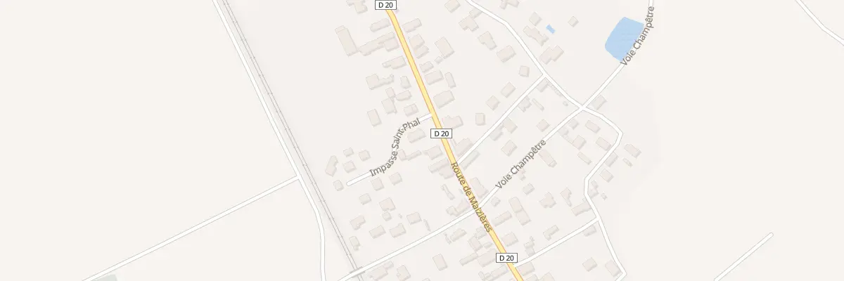 Plan du 621 Rte de Maizières à Savières