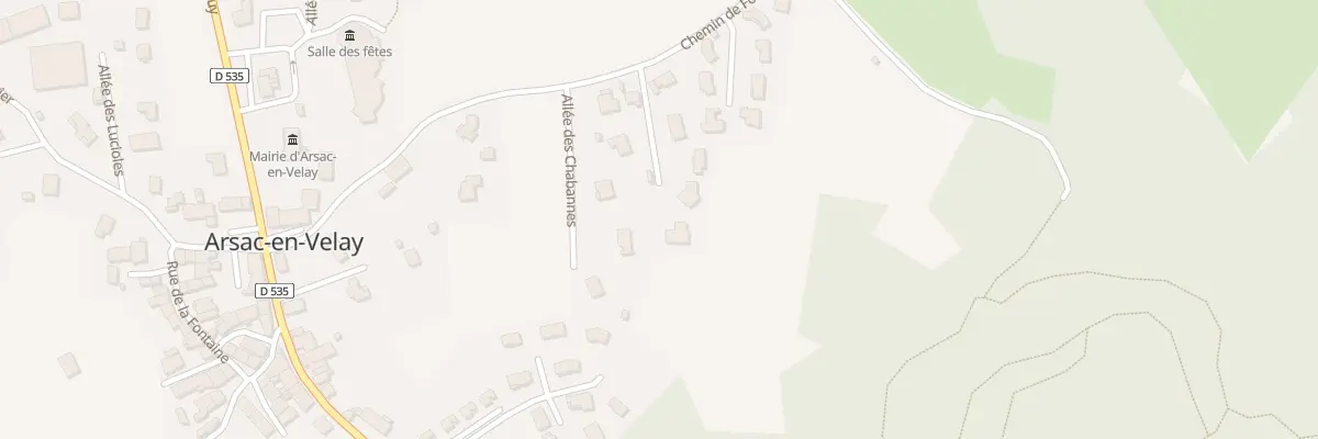 Plan du 4 Chem de Fourchaud à Arsac-en-Velay