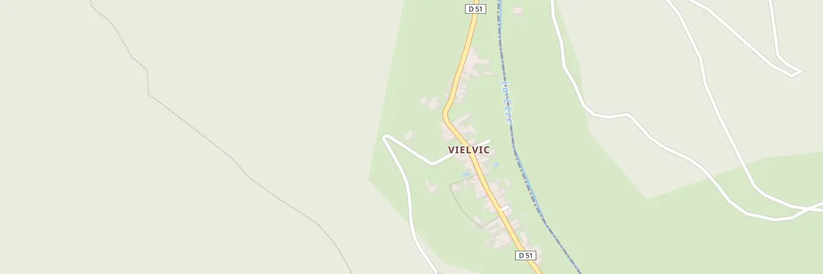 Plan du 5083 Vielvic à Saint-André-Capcèze