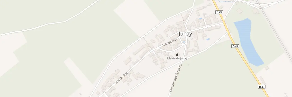 Plan du 22 Grande Rue à Junay