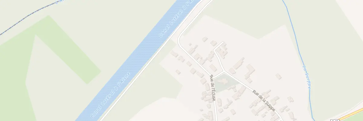 Plan du 31 Rue de l’Écluse à Condé-sur-Suippe