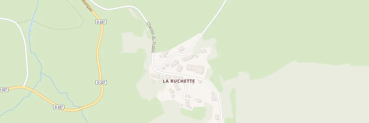 Plan du 10 Che des Gassats à Villapourçon