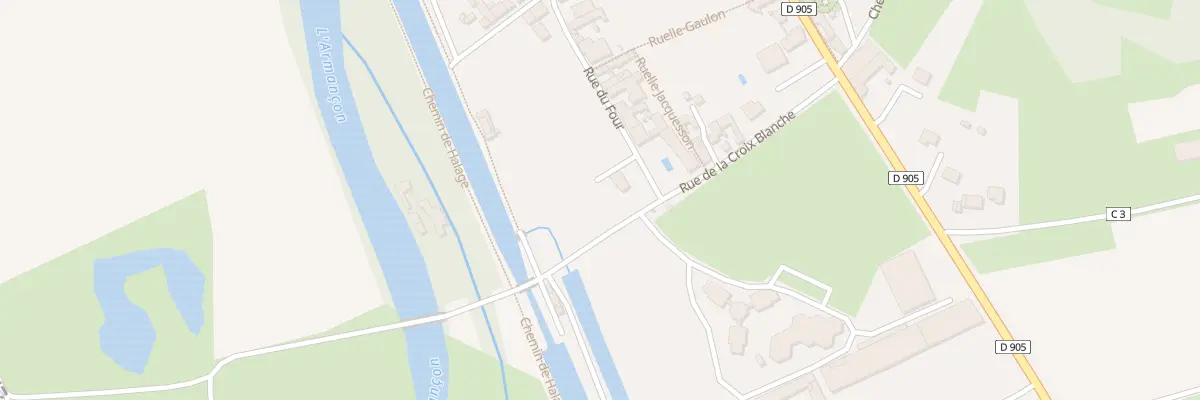 Plan du 1 Rue du Four à Cheney