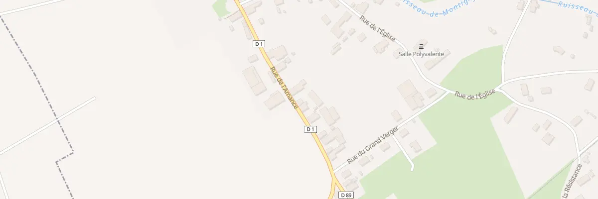 Plan du 11 Rue de l’Armance à Montigny-les-Monts
