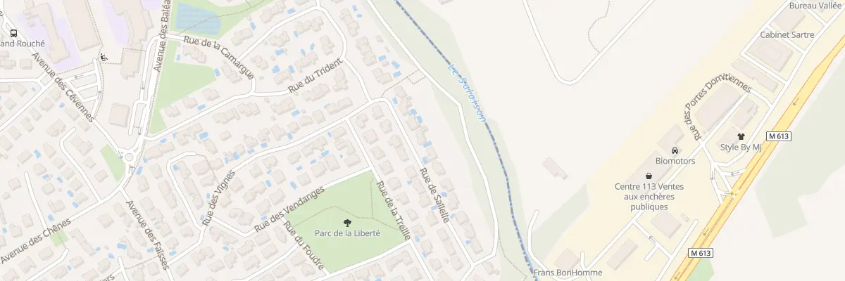 Plan du 7 Rue de Sallelle au Crès