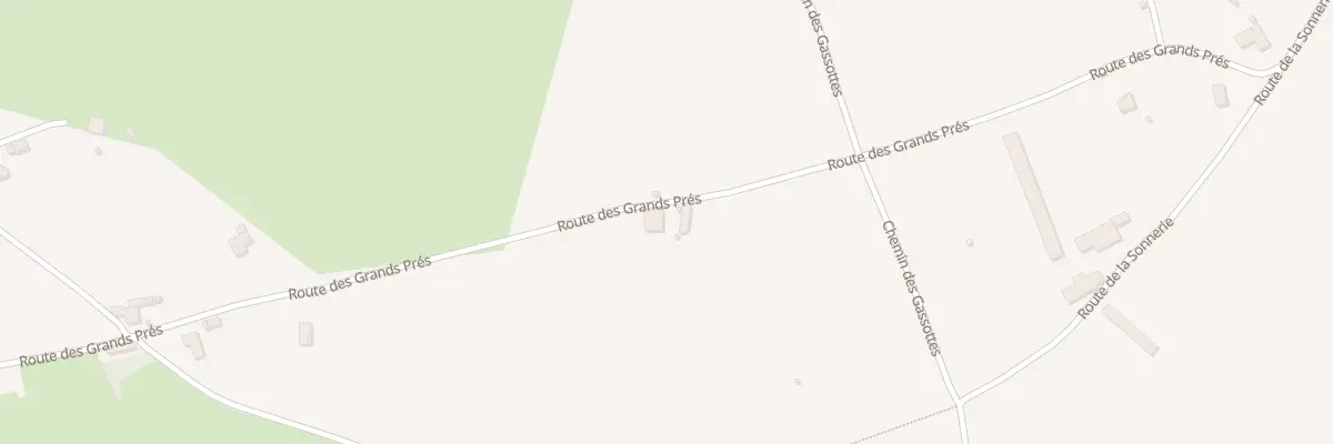 Plan du 444 Rte des Grands Prés à Saint-André-d’Apchon