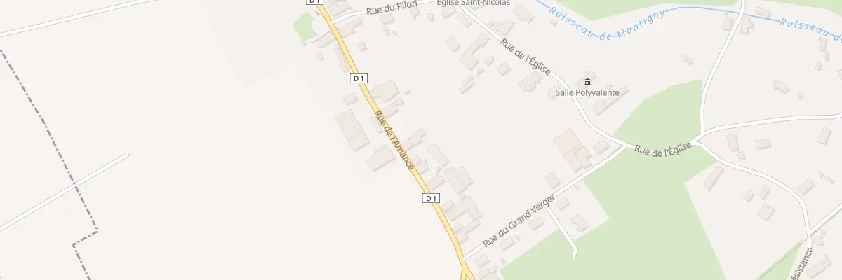 Plan du 13 Rue de l’Armance à Montigny-les-Monts
